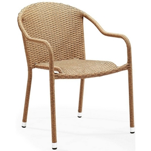 Кресло AFM-318B-beige (искусственный ротанг)