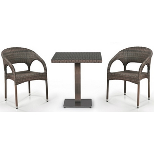 Комплект мебели Тередем T601G-Y90G-W1289 Pale 2Pcs (искусственный ротанг)