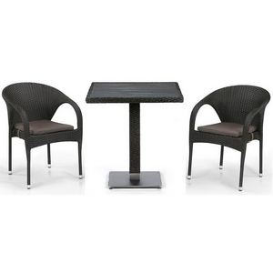 Комплект мебели Дублин T607D-Y290W52-W53 Brown 2Pcs (искусственный ротанг)