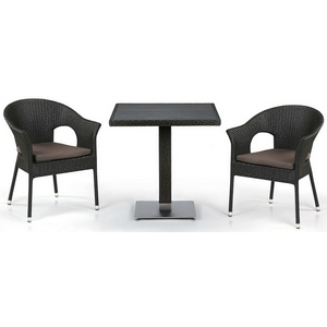 Комплект мебели Белфаст T607D-Y97B-W53 Brown 2Pcs (искусственный ротанг)