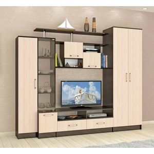 Гостиная Оскар-5 (венге-дуб молочный)