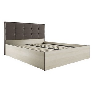 Кровать с подъемным механизмом Лирика ЛК-2 140х200 (кофе)