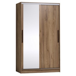 Шкаф-купе с зеркалом Strike 1200 (дуб табачный craft)