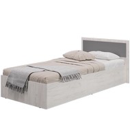 Кровать с реечным настилом Фиеста LIGHT 90х200, Дуб крафт белый