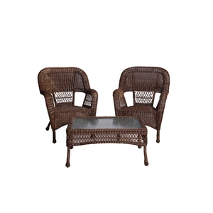 Комплект мебели для отдыха из искусственного ротанга Мэдисон (Medison) Balcony Set Мinimal Dark brоwn