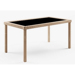 Стол из искусственного ротанга Милан (Wood)
