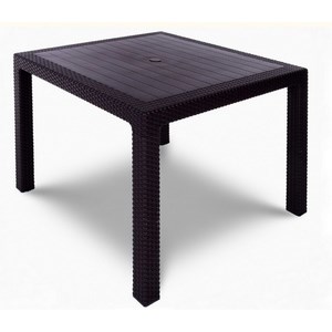 Стол обеденный квадратный Yalta Kvatro Table Сhocolate