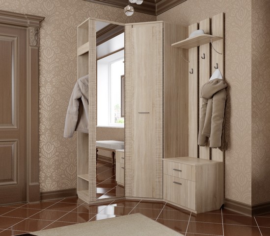 Набор мебели для прихожей Elana комплектация 1 (дуб сонома)