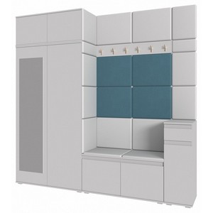 Комплект панелей настенных Stark бирюзовый