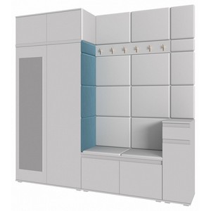 Комплект панелей настенных Stark 2 бирюзовый