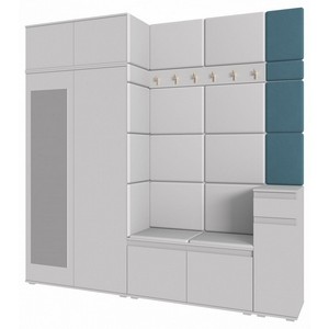 Комплект панелей настенных Stark 4 бирюзовый