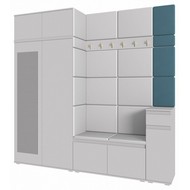 Комплект панелей настенных Stark 4 бирюзовый