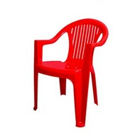 Пластиковое кресло Классик (красное)