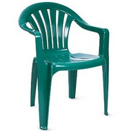 Пластиковое кресло Милан (зеленое)