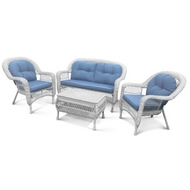 Комплект мебели Деоль LV520 White/Blue