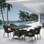Комплект мебели Андела T198D/Y97B-W53 4Pcs Brown (коричневый)