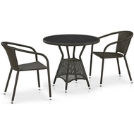 Комплект мебели Салерно T707ANS-Y137C-W53 Brown 2Pcs (коричневый)