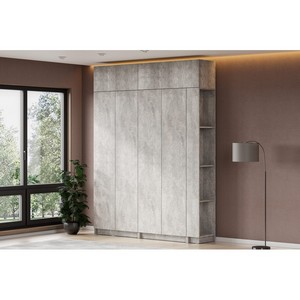 Модульный шкаф Бали, комплект 8 (цемент светлый)