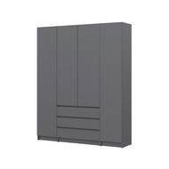 Модульный шкаф Бали, комплект 9 (графит серый)