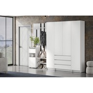 Прихожая Бали комплект 5 (белый)