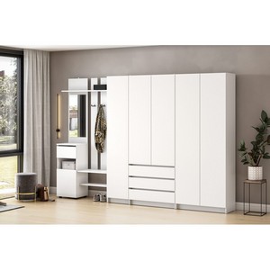 Прихожая Бали комплект 10 (белый)