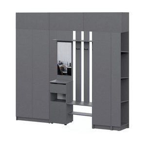 Прихожая Бали комплект 18 (графит)