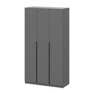 Шкаф распашной 7 полок и штанга ШК 5-1200 (графит)