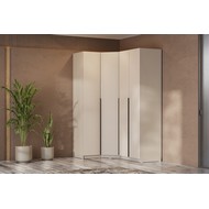 Шкаф с наполнением 10 полок и 2 штанги ШК 5 (меланж)