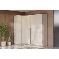 Шкаф с наполнением 14 полок и 2 штанги ШК 5 (меланж)