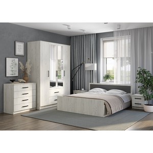 Спальня Фиеста 5 (дуб крафт белый)