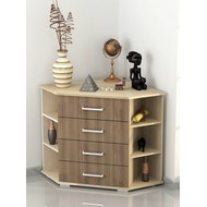 Комод Катрин-7 (дуб сонома-ясень шимо)