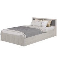 Кровать с реечным настилом Фиеста LIGHT 140х200, Дуб крафт белый