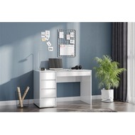 Стол компьютерный N13 Серия 2, Белый глянец