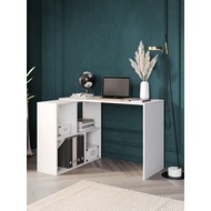 Стол компьютерный СТК 5, Белый текстурный