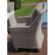 Кресло плетеное Toskana с подушкой