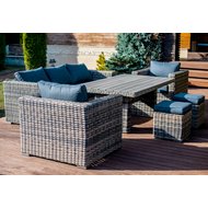 Комплект мебели San-Marino (стол, диван, кресла, пуфики)