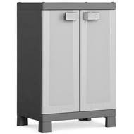 Шкаф из пластика Logico Low Cabinet (Лоджико Лоу Кабинет), цвет серый
