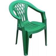 Кресло пластиковое Сильви, цвет зеленый