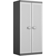 Шкаф из пластика Logico High Cabinet XL (Лоджико Хай Кабинет Икс Эль), цвет серый