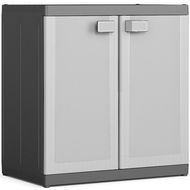Шкаф из пластика Logico Low Cabinet XL (Лоджико Лоу Кабинет Икс Эль), цвет серый