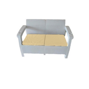   Yalta Sofa 2 Seat White