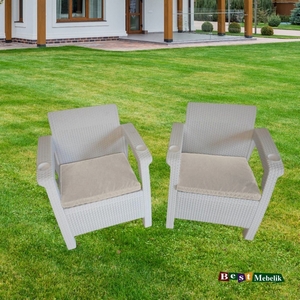   Yalta Double Set White
