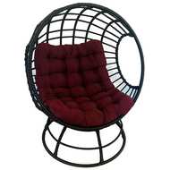Напольное кресло-шар Orbit (искусственный ротанг)