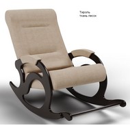 Кресло-качалка для отдыха Тироль ткань (Модель 44)