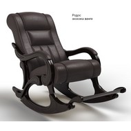 Кресло-качалка для отдыха Родос экокожа (Модель 77)