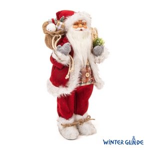 Фигурка Дед Мороз, высота 46 см, красный