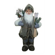 Фигурка Дед Мороз, высота 60 см, серый