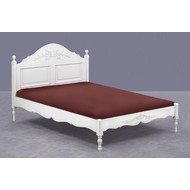 Кровать Снежный прованс без изножья (размер спального места 100х200 см)