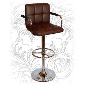 Барный стул Лого-М LM-5011, цвет: коричневый