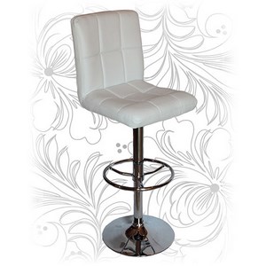 Барный стул Kruger (Крюгер) Лого-М LM-5009 или HC-103F, цвет: белый